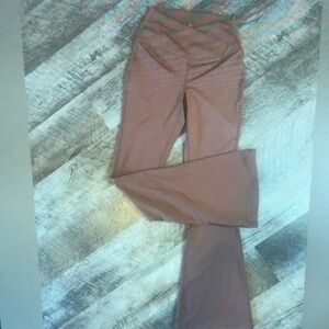 Women's Pink High-Waisted Pants